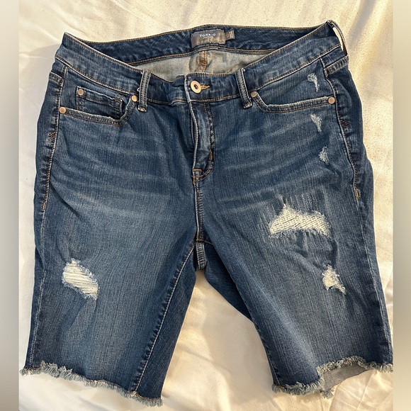 Torrid Bermuda Boyfriend Vintage Stretch Mid-Rise Short - Picture 6 of 6